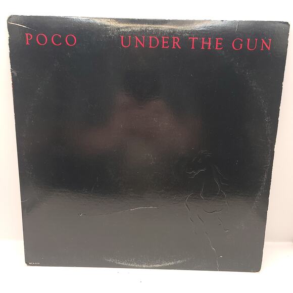 Poco Under the Gun Vinyl Record 1980 - Picture 1 of 6